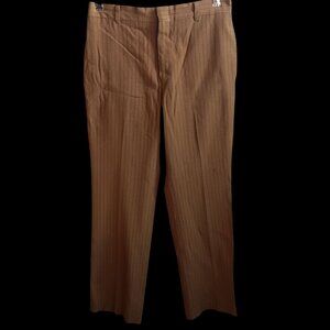 29x29 Men's Vintage Pants Jeans 70's Levi's Pants STA-PREST Brown Pinstripe